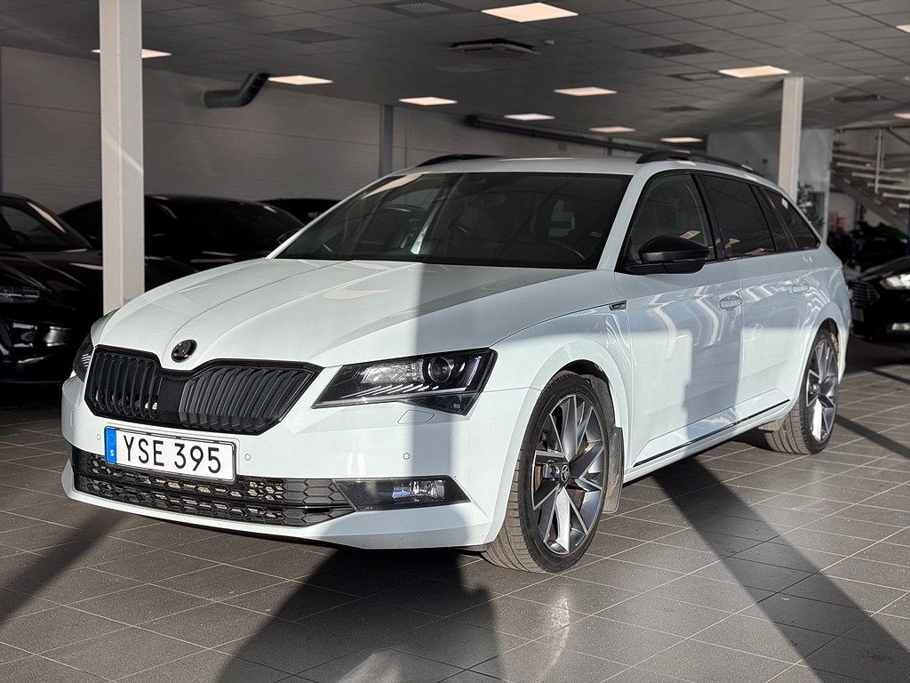 Škoda Superb Kombi 2.0 TDI 4x4 SCR DSG Sekventiell, 190hk, 2017