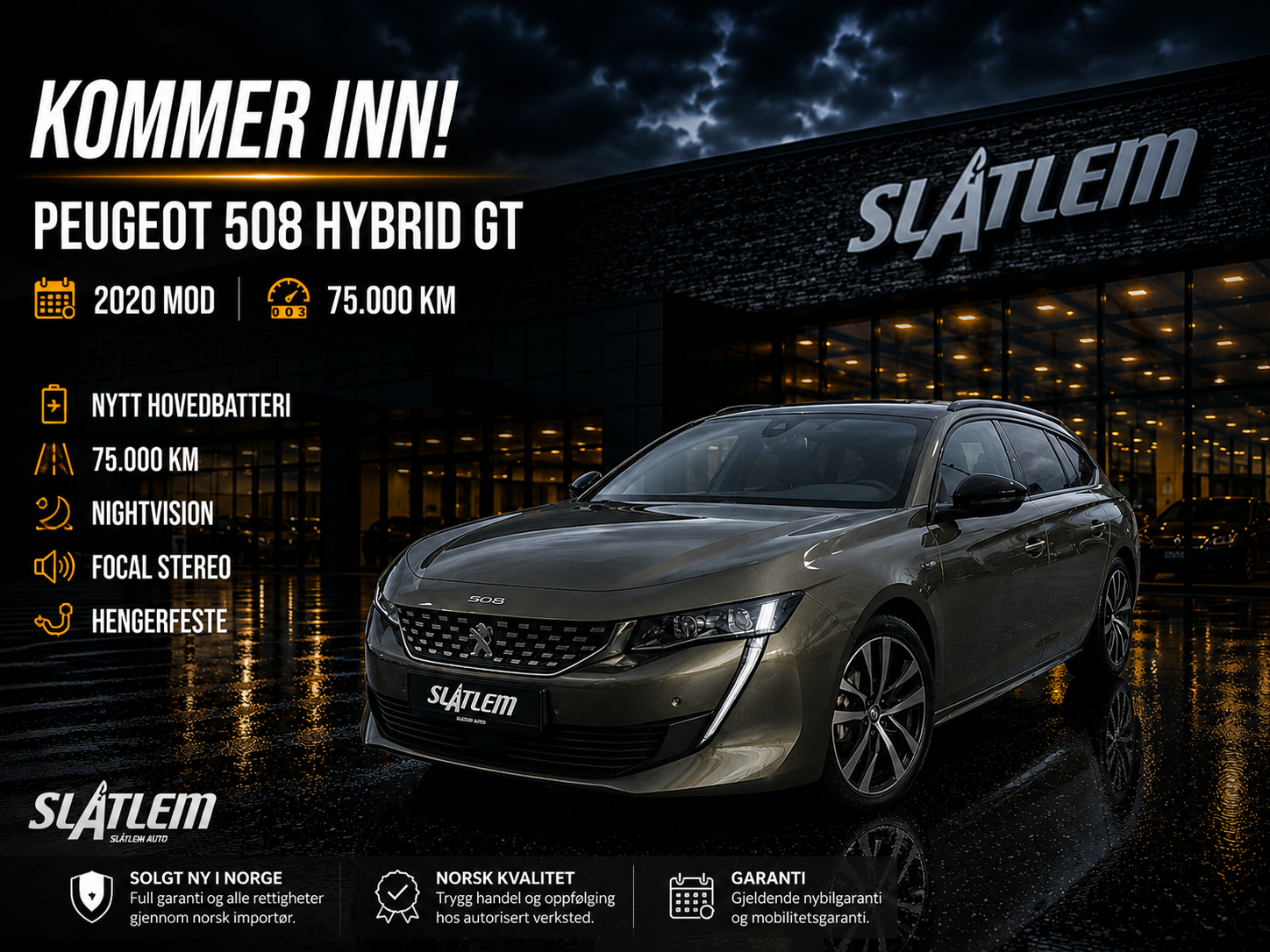 Peugeot 508 SW Hybrid