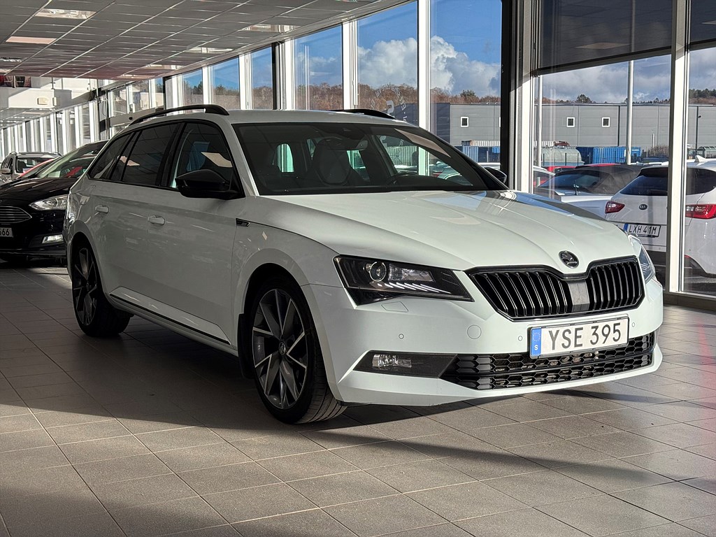 Škoda Superb Kombi 2.0 TDI 4x4 SCR DSG Sekventiell, 190hk, 2017