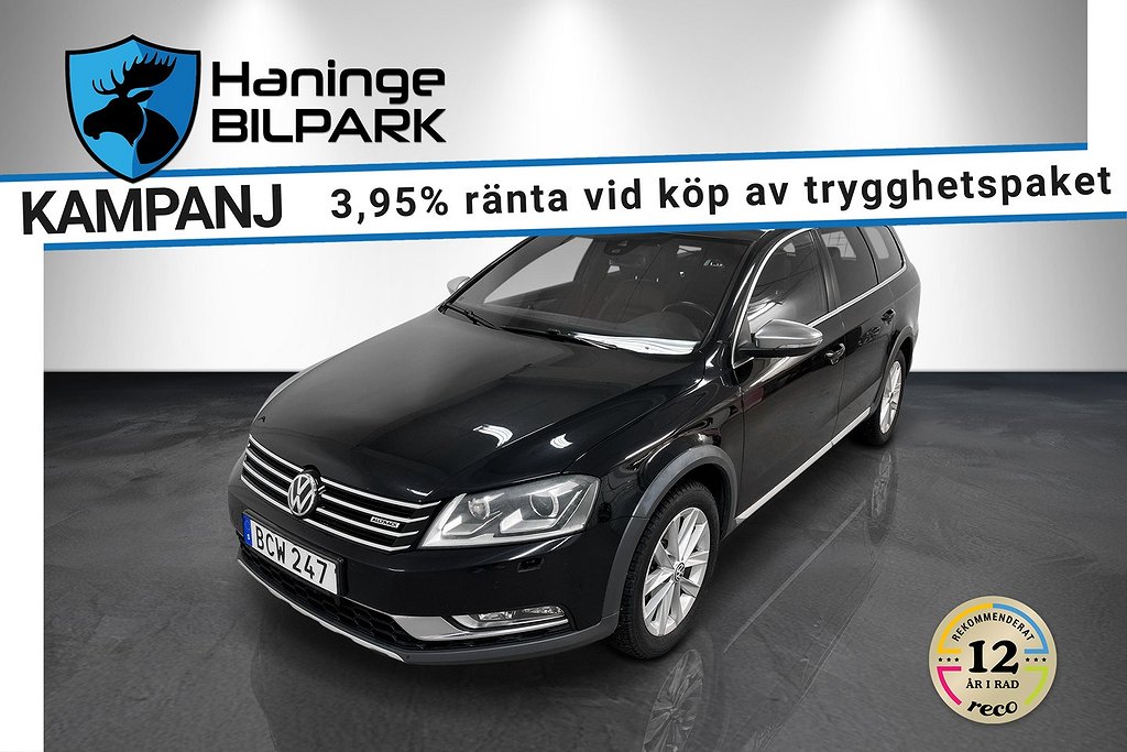 Volkswagen Passat Alltrack 2.0 TDI DPF BMT 4Motion DSG Sekventiell, 177hk, 2014